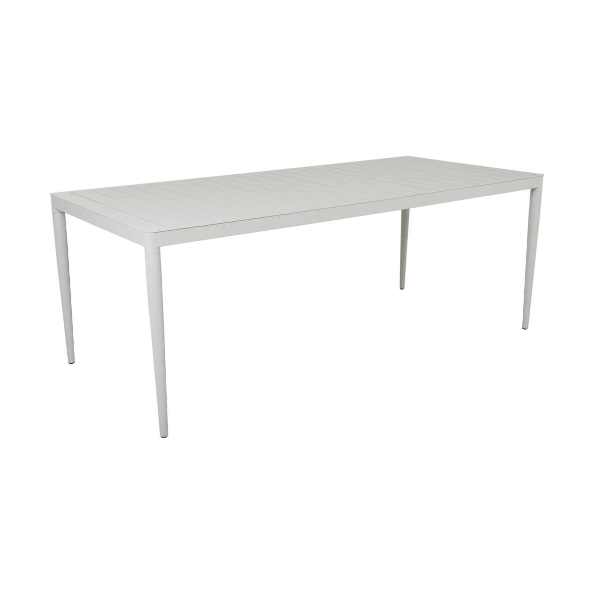 Brafab Bigby matbord Light grey 195 cm | Skandinavisk Design | Trädgårdsbord | Grå