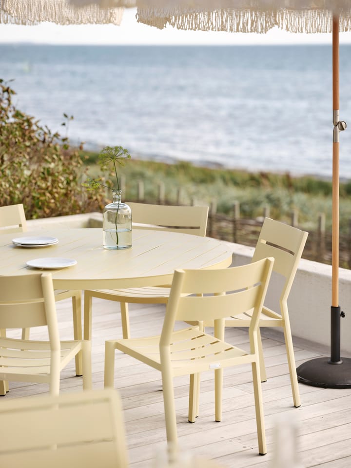 Bigby matbord runt, Dusty green Ø130 cm Brafab