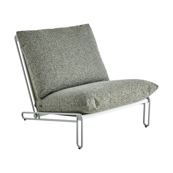 Blixt loungefåtölj, Light grey-teddy verde Brafab