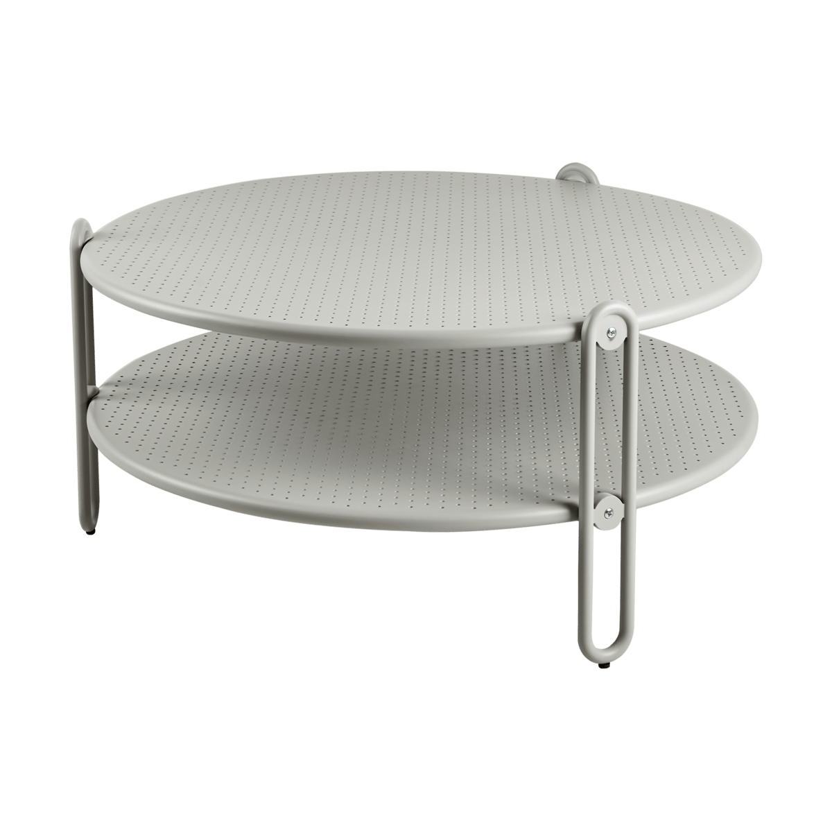 Brafab Blixt soffbord Light grey 85 cm | Skandinavisk Design | Trädgårdsbord | Grå
