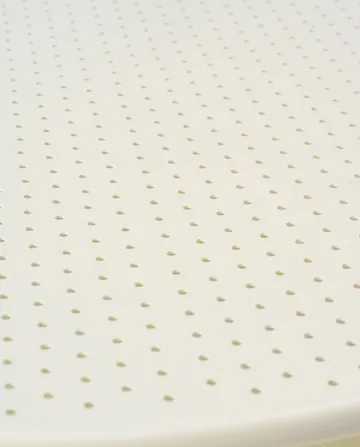 Blixt soffbord - Pearl white, Ø85 cm - Brafab