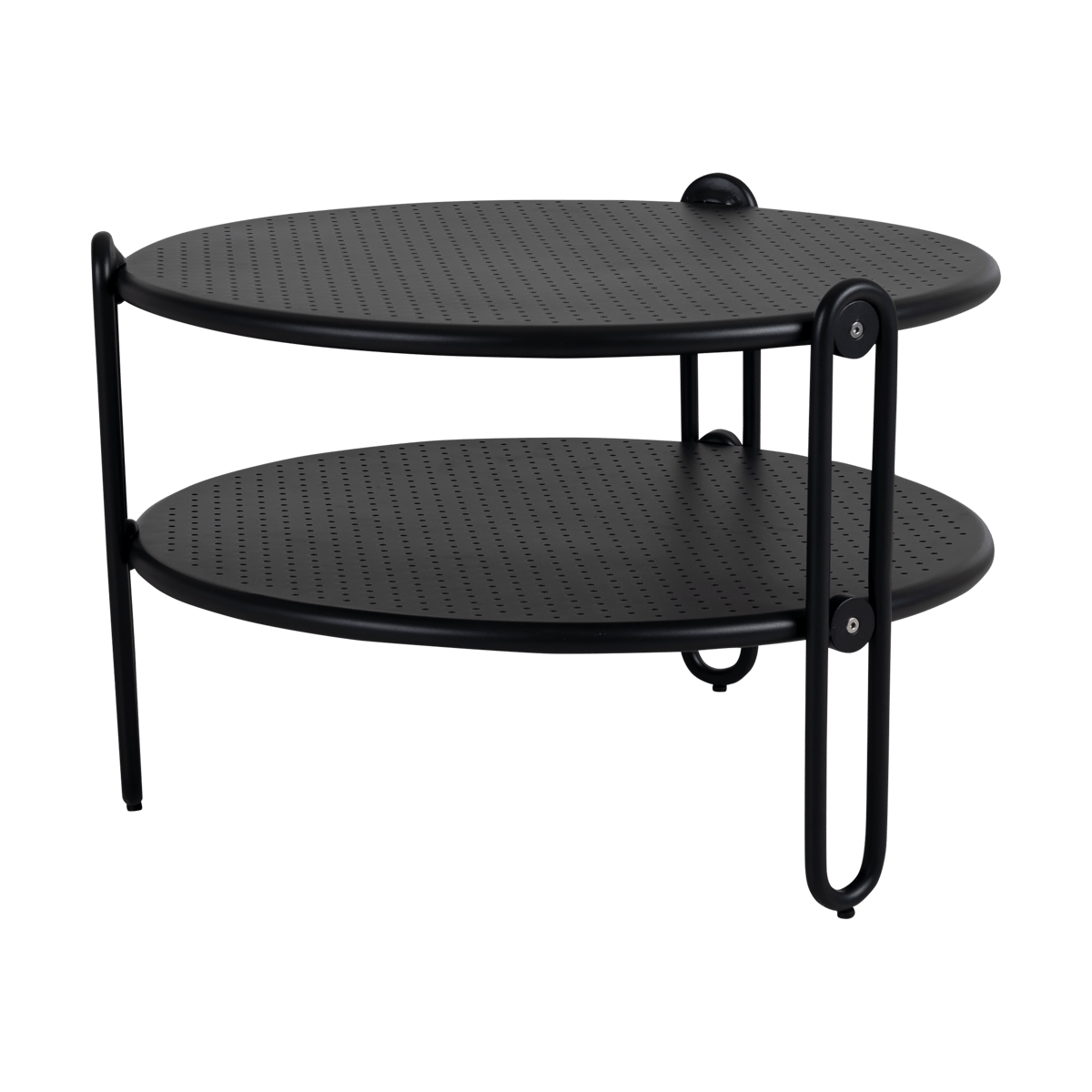 Brafab Blixt soffbord Svart 65 cm | Skandinavisk Design | Trädgårdsbord | Svart