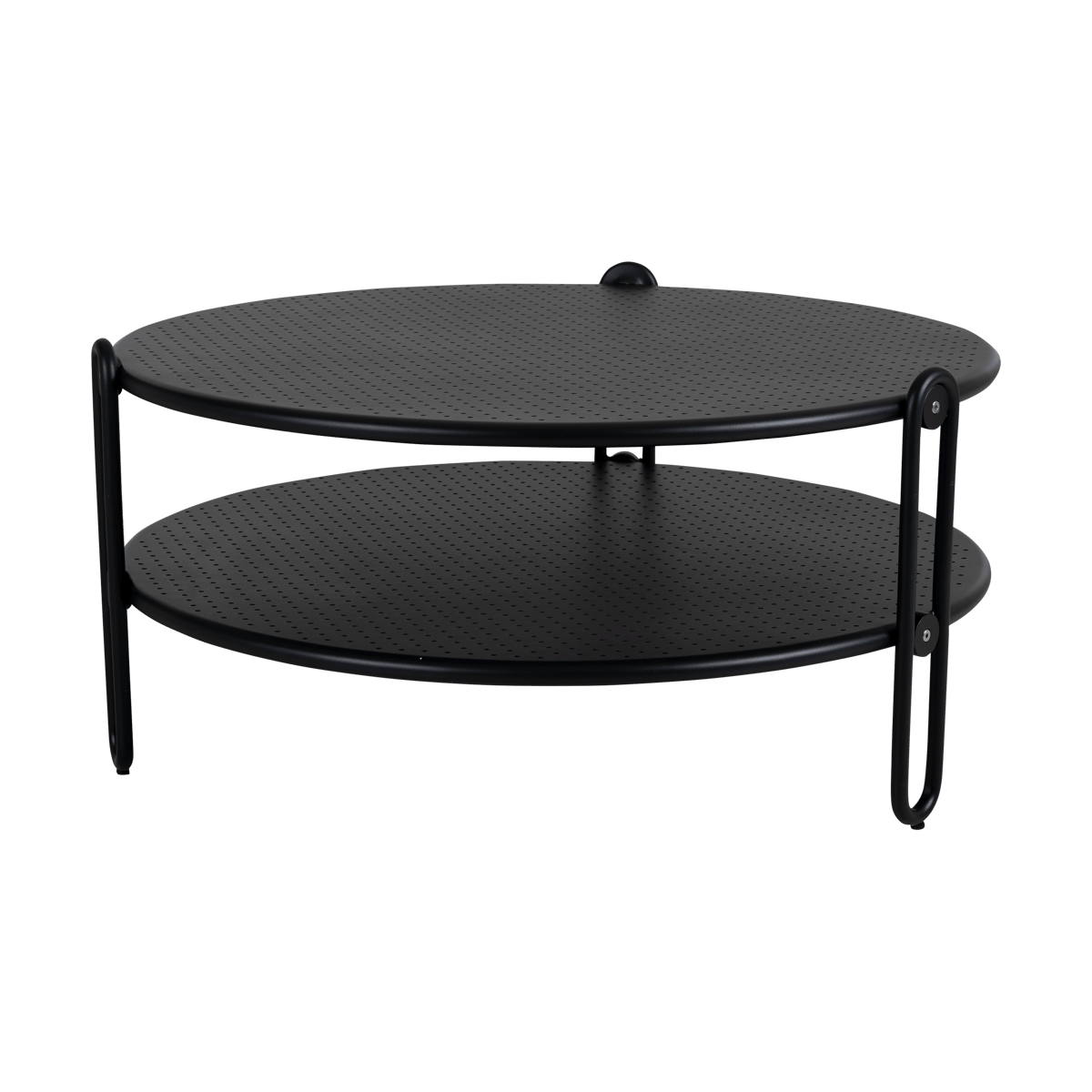 Brafab Blixt soffbord Svart 85 cm | Skandinavisk Design | Trädgårdsbord | Svart