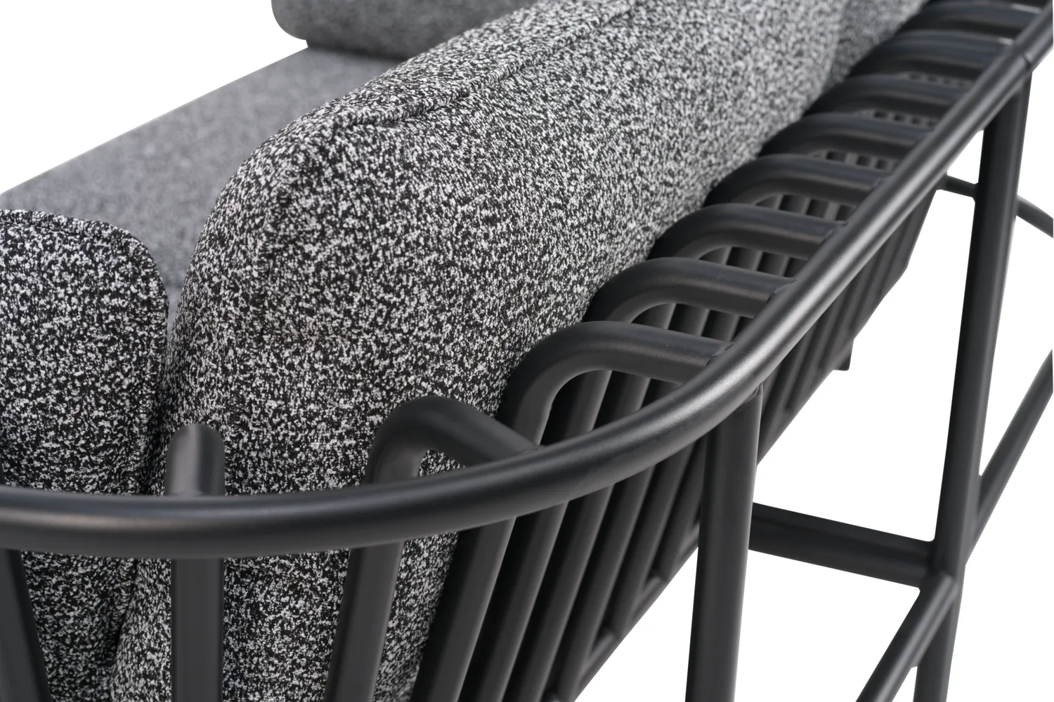 Collier fåtölj, Svart-teddy ant Brafab