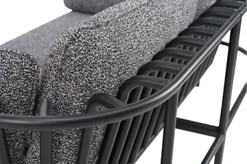 Collier fåtölj - Svart-teddy ant - Brafab