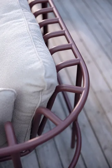 Collier soffmodul - Zin red-teddy beige, hörn - Brafab