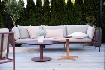 Collier soffmodul - Zin red-teddy beige, mittdel - Brafab