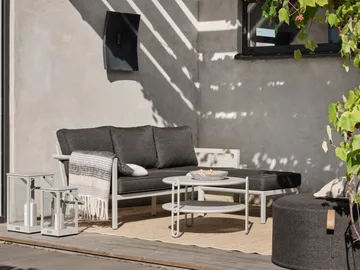 Delia divansoffa - Light Grey-nearly black - Brafab