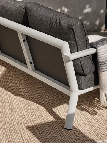 Delia divansoffa - Light Grey-nearly black - Brafab