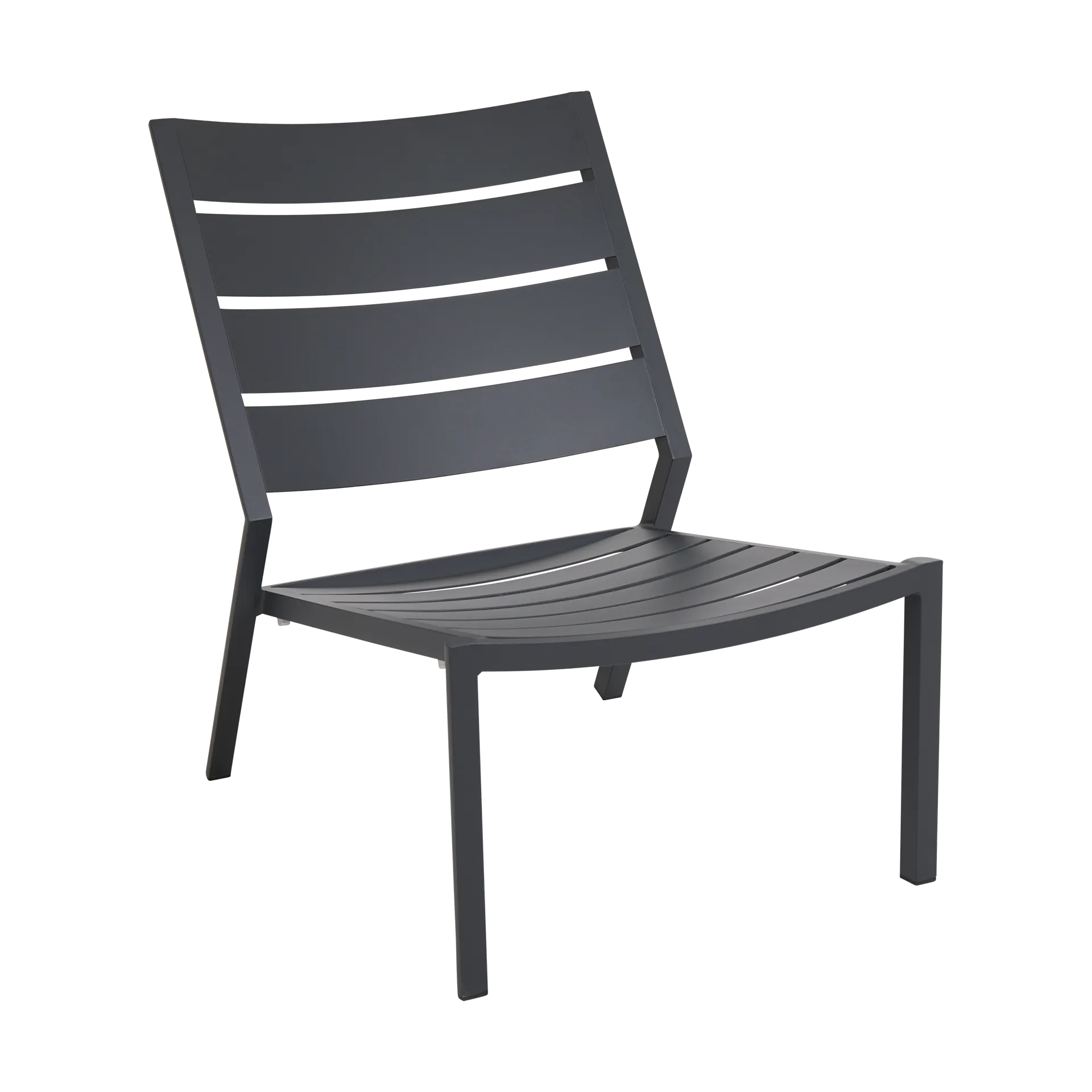 Delia loungefåtölj, Anthracite Brafab