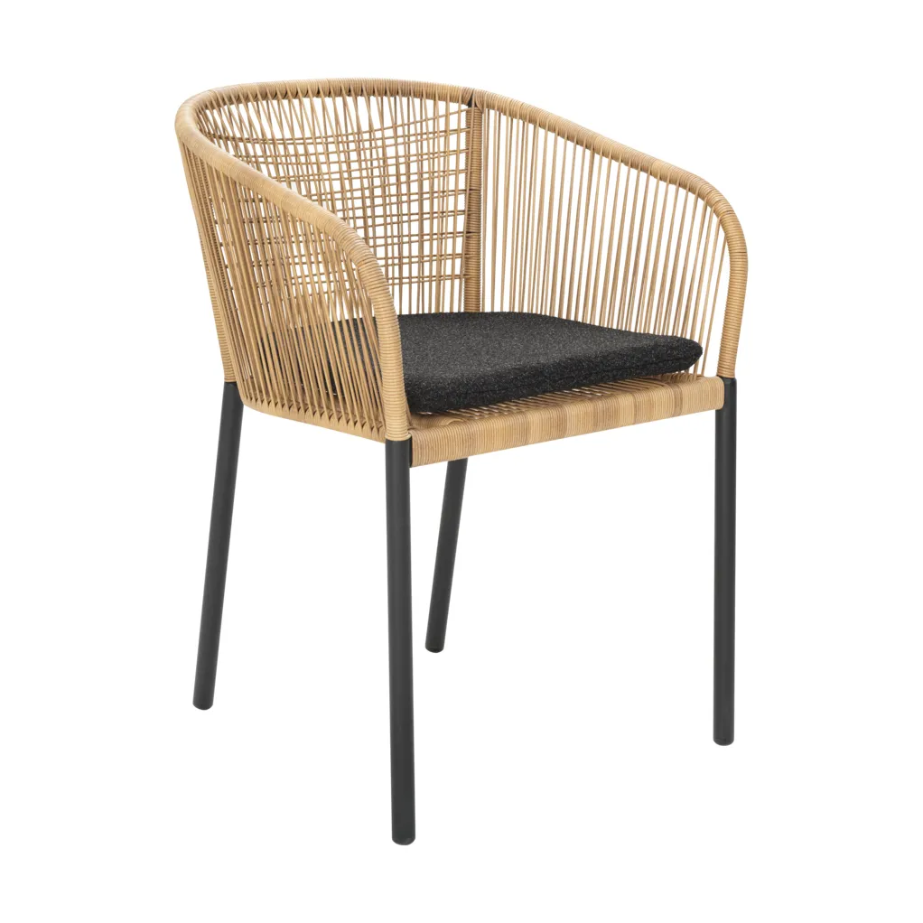 Delta karmstol, Svart-natur Brafab