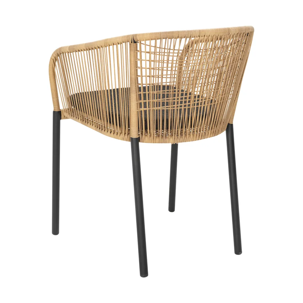 Delta karmstol, Svart-natur Brafab