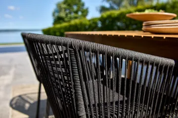 Delta karmstol - Svart - Brafab