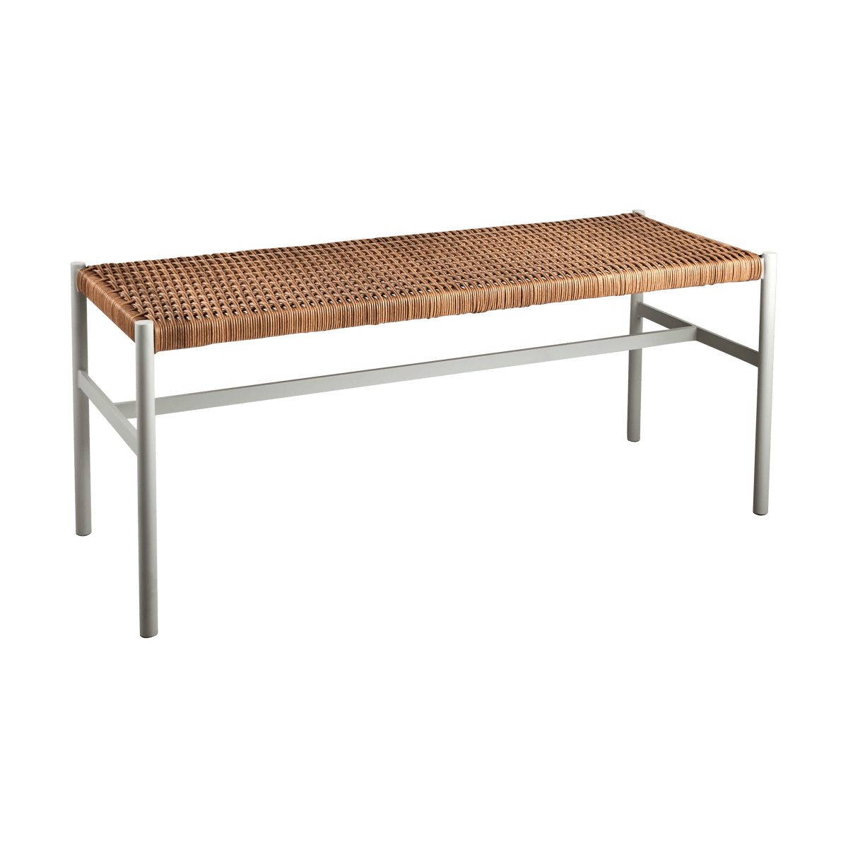 Brafab DK bänk Light grey | Skandinavisk Design | Trädgårdsbänkar | Grå