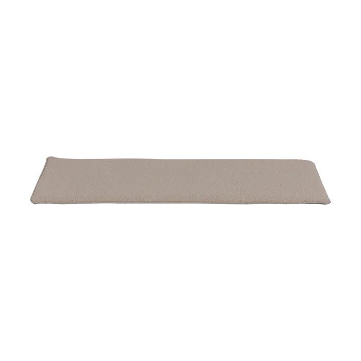 Frisk sittdyna - Teddy beige, 37x102 cm - Brafab