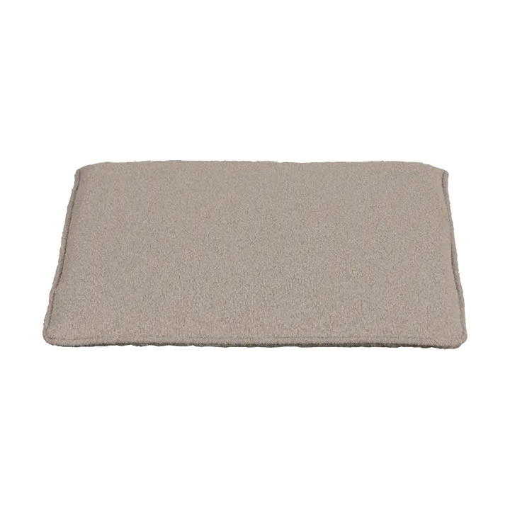 Frisk sittdyna - Teddy beige, 41x43 cm - Brafab