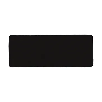 Frisk sittdyna - Teddy black, 37x102 cm - Brafab