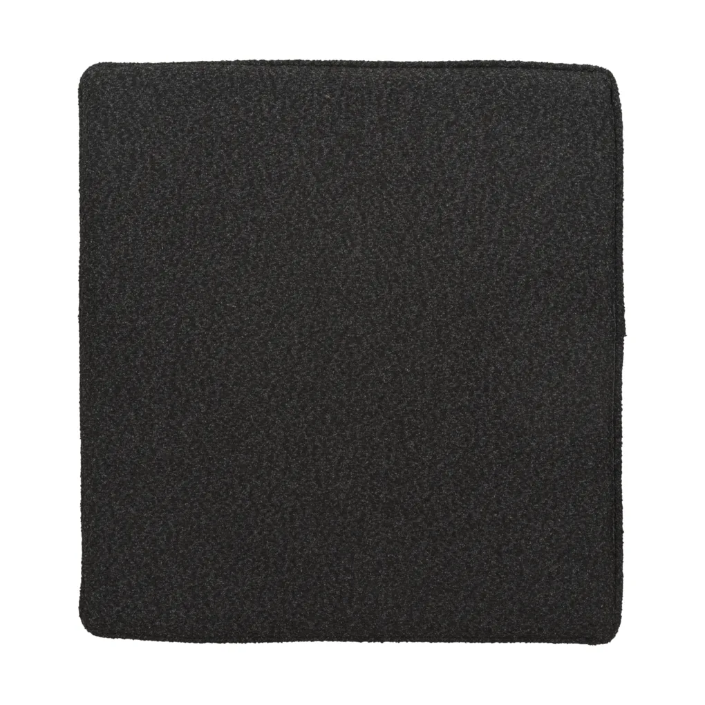 Frisk sittdyna, Teddy black, 43x41 cm Brafab