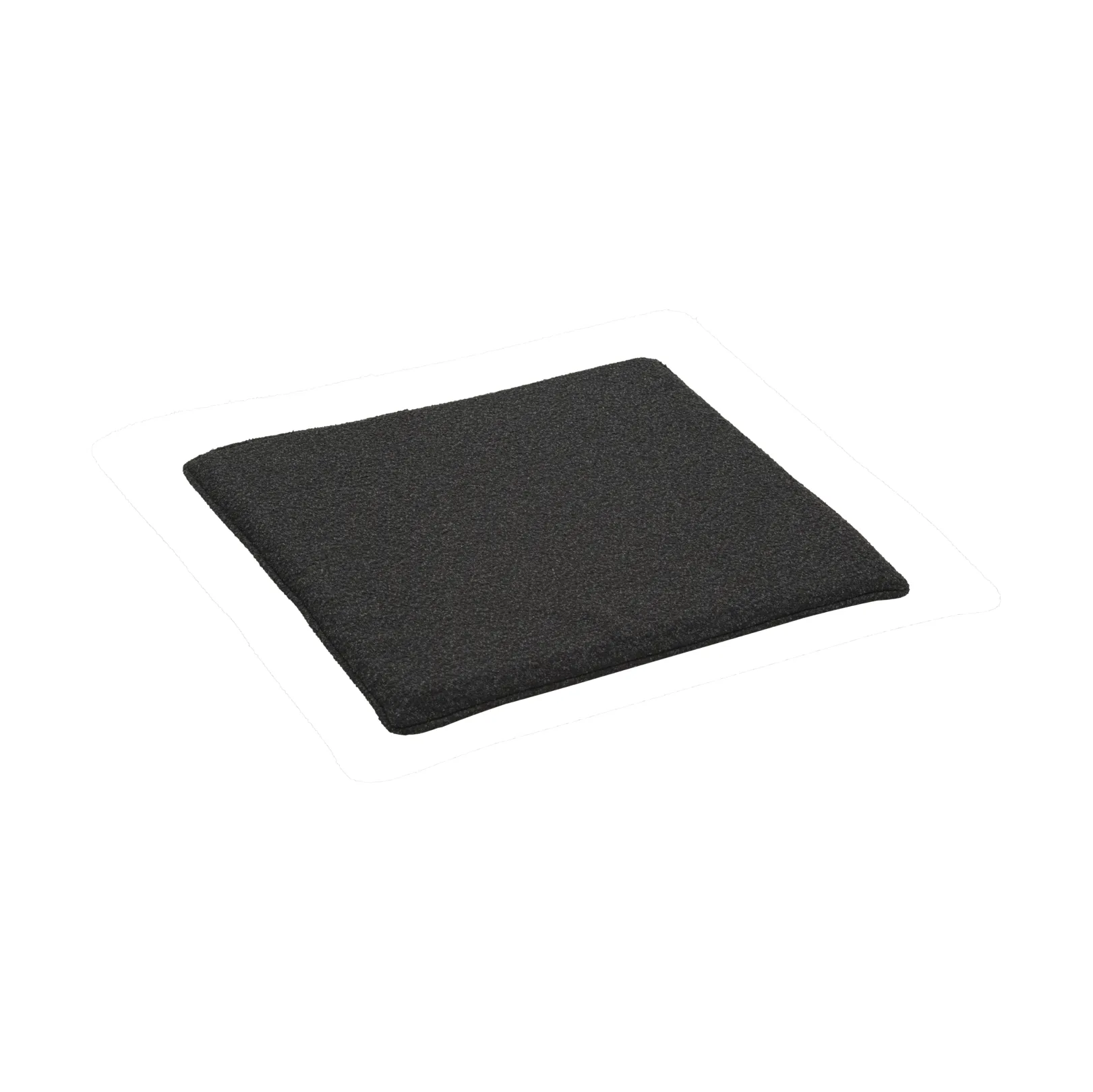 Frisk sittdyna, Teddy orange, 37x37 cm Brafab