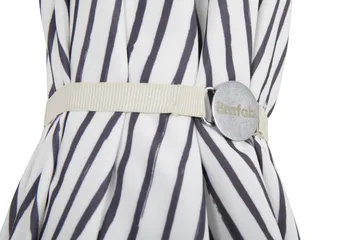 Gatsby parasoll - Grey stripe, Ø185 cm - Brafab