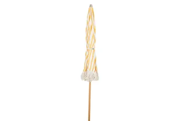 Gatsby parasoll - Yellow stripe, Ø256 cm - Brafab