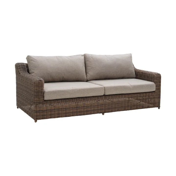 Glendon 2,5-sitssoffa - Dark Brown-soft moose - Brafab