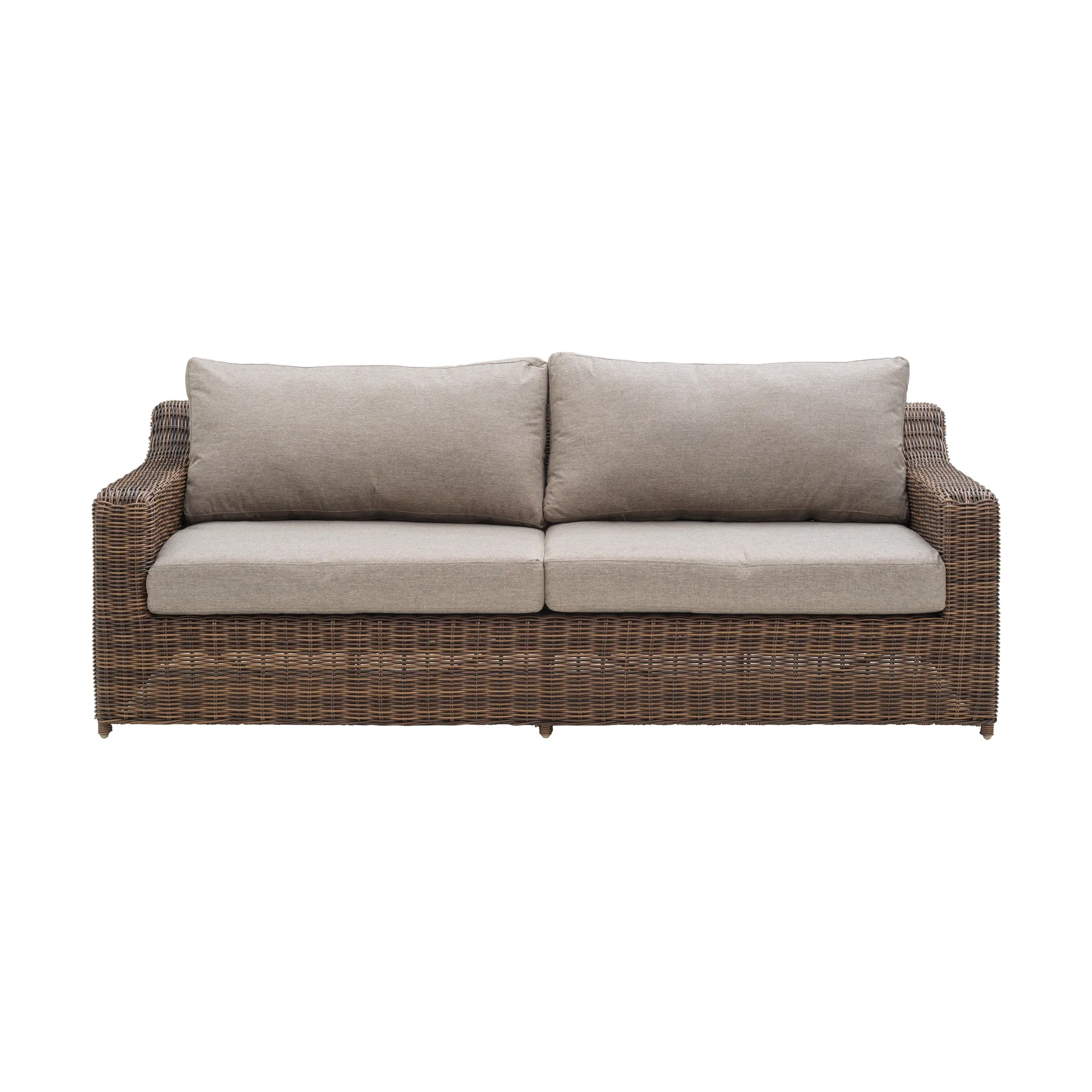 Glendon 2,5-sitssoffa, Dark Brown-soft moose Brafab