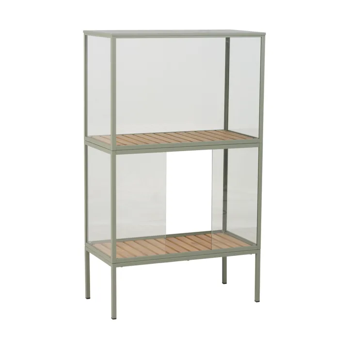 Grower Greens växtskåp - Dusty green, 81x137 cm - Brafab