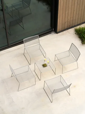 Haru sidobord - Slate grey, 54x54 cm - Brafab