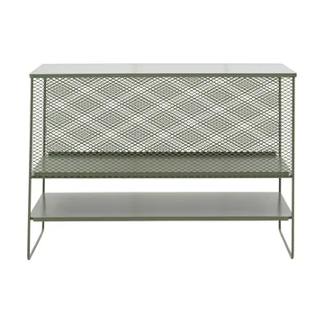 Haru utekök bänkskåp med hyllor 120x90x60 cm - Slate grey - Brafab