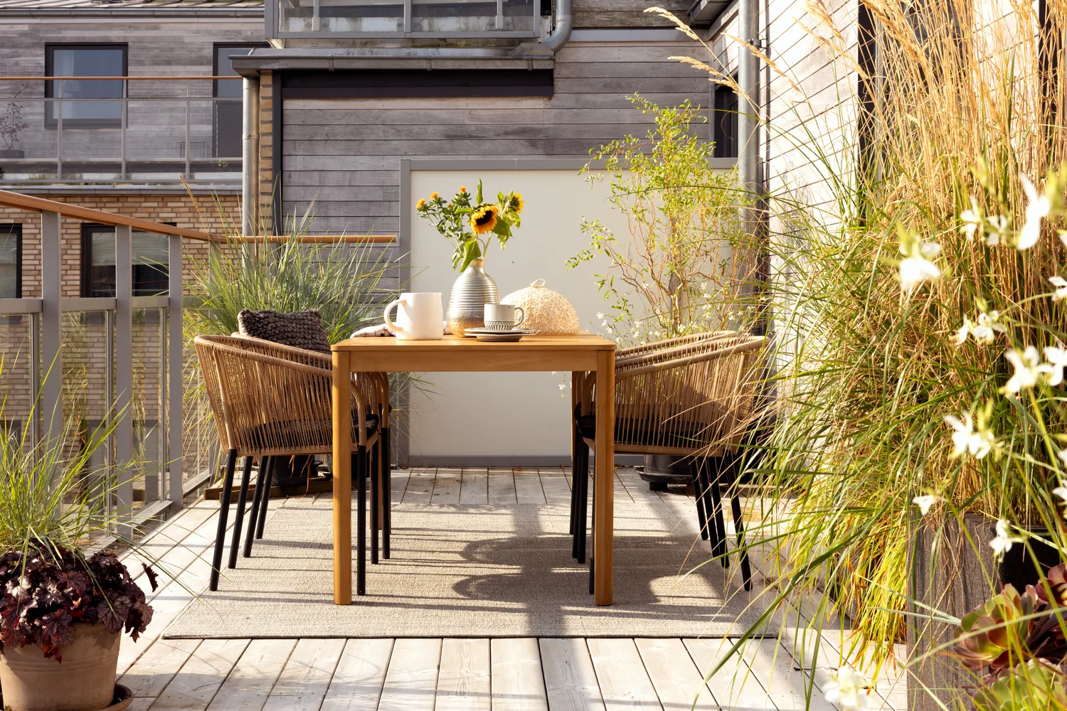 Joe matbord, Natur, 140x80 cm Brafab