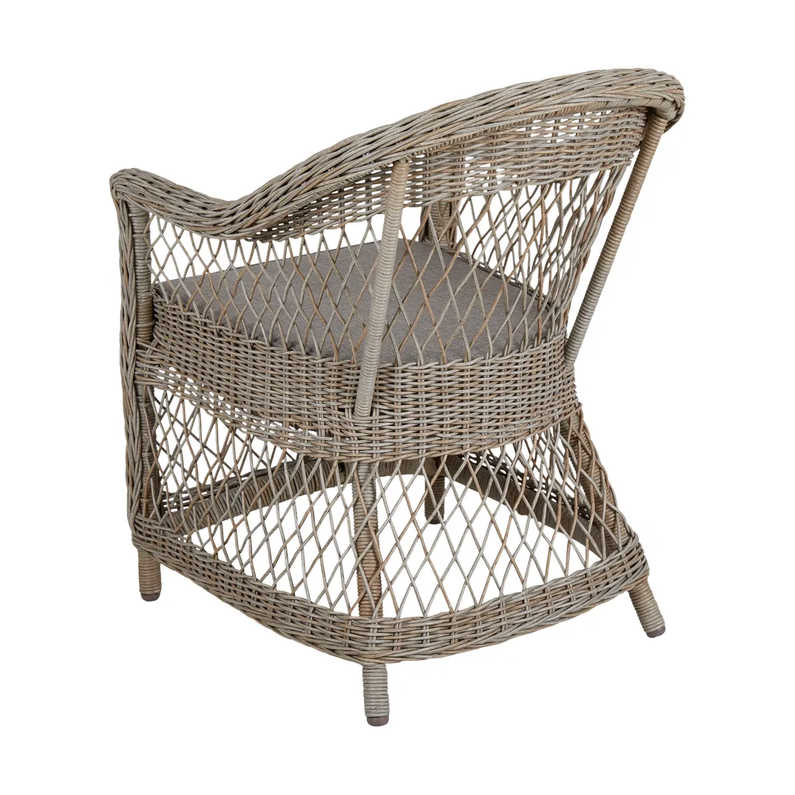 Kamomill karmstol med sitt- och ryggdyna, Beige-sand Brafab