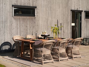 Kamomill karmstol med sitt- och ryggdyna - Beige-sand - Brafab