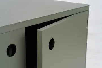 Kelia utekök bänkskåp med diskho - Antracit, 121x90x64 - Brafab