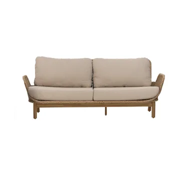 Lily soffa - Twist straw-plush wheat, 2,5-sits - Brafab