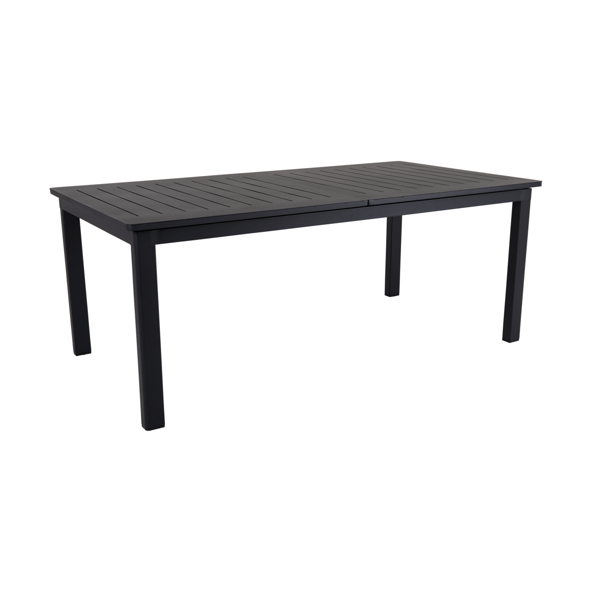 Brafab Lomma förlängningsbart matbord Svart 194-312 cm