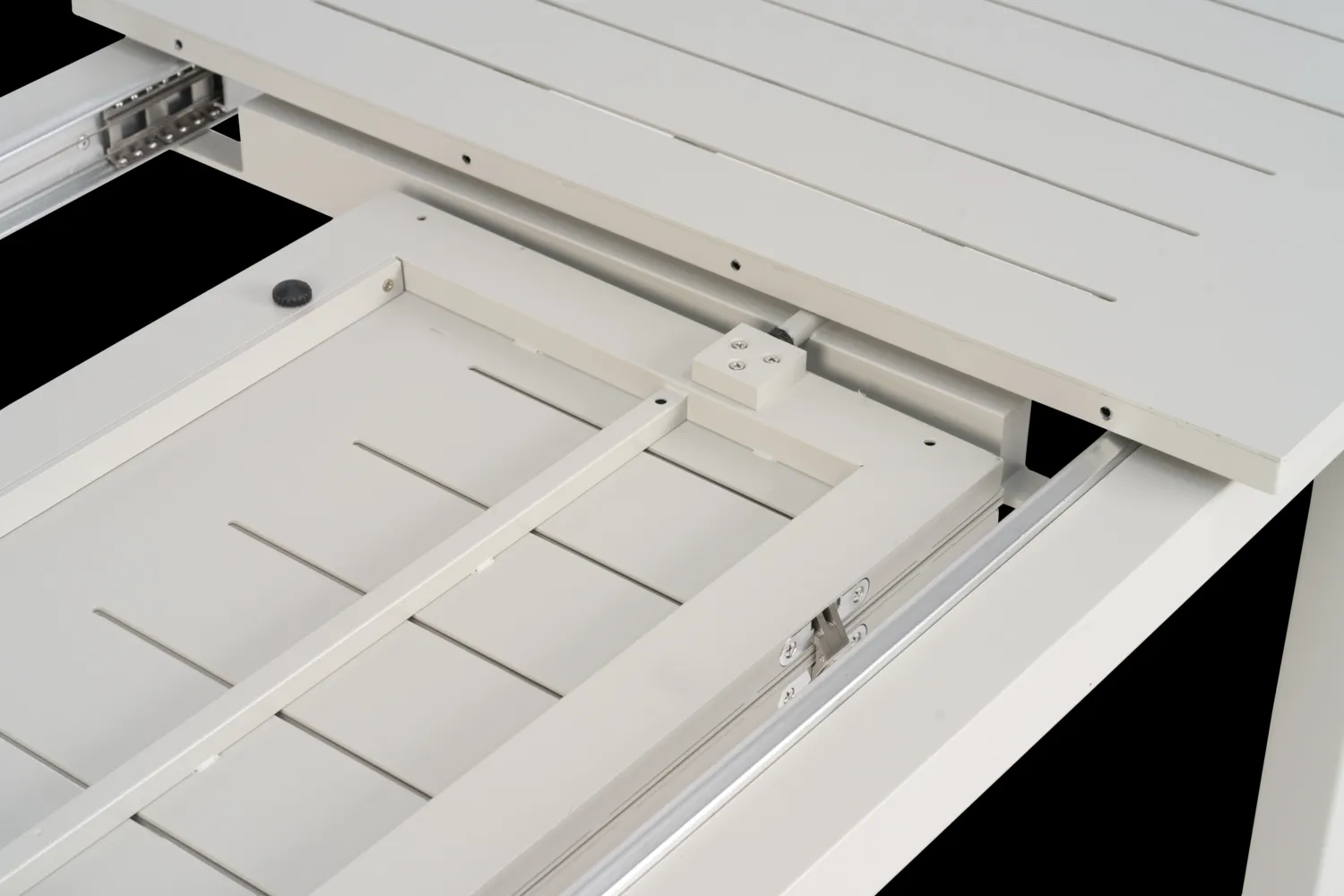 Lomma matbord, Light grey, 128-187x80x73 cm Brafab