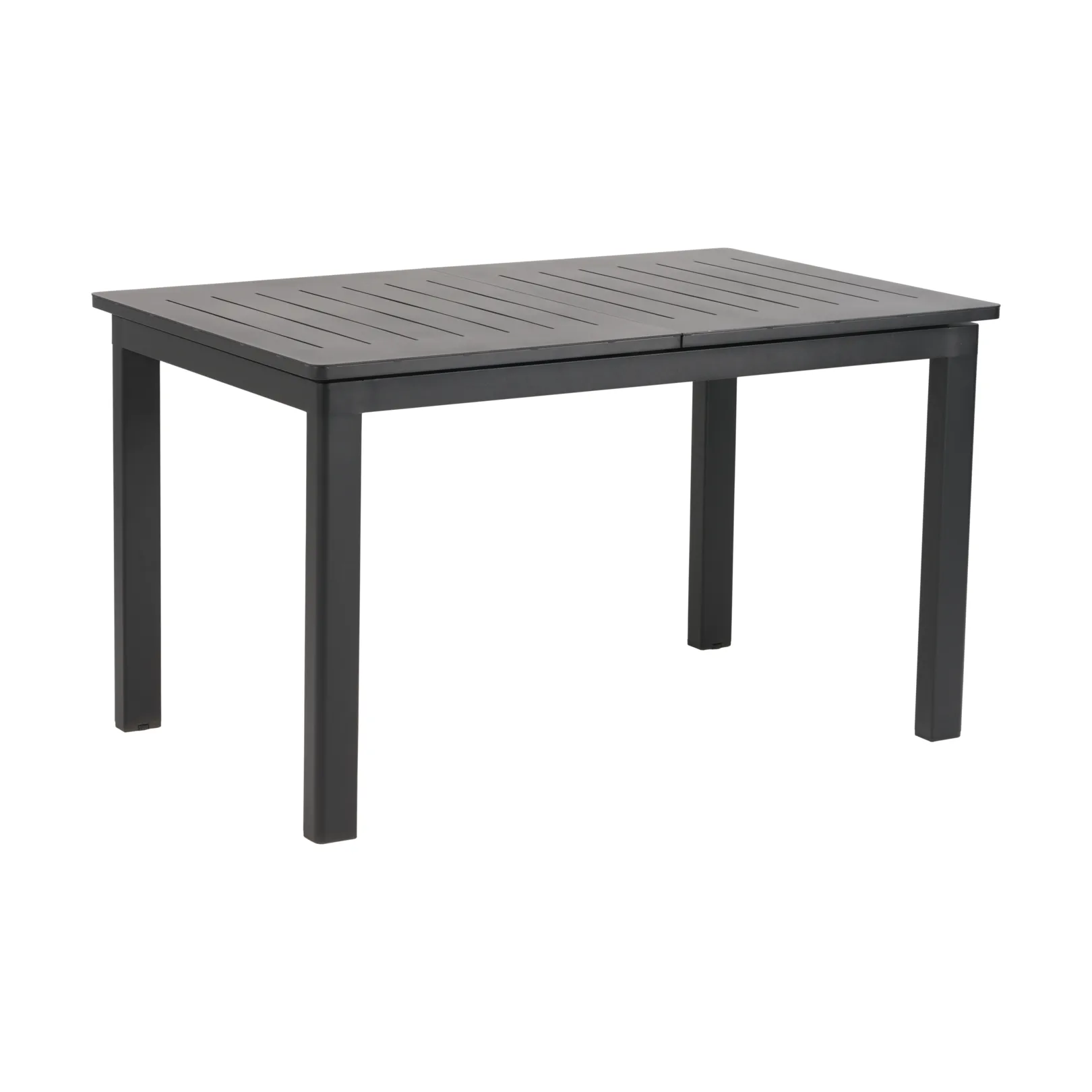 Lomma matbord, Svart, 128-187x80x73 cm Brafab