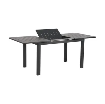 Lomma matbord - Svart, 128-187x80x73 cm - Brafab