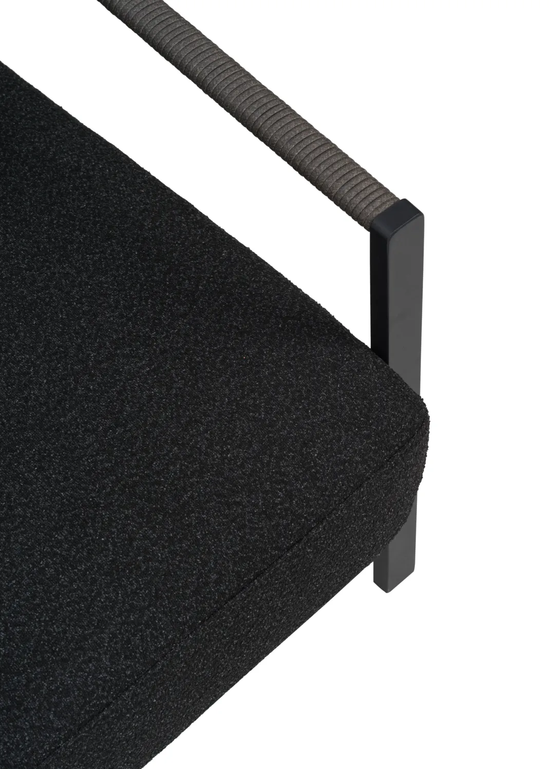 Lyra fåtölj, Svart-teddy black Brafab