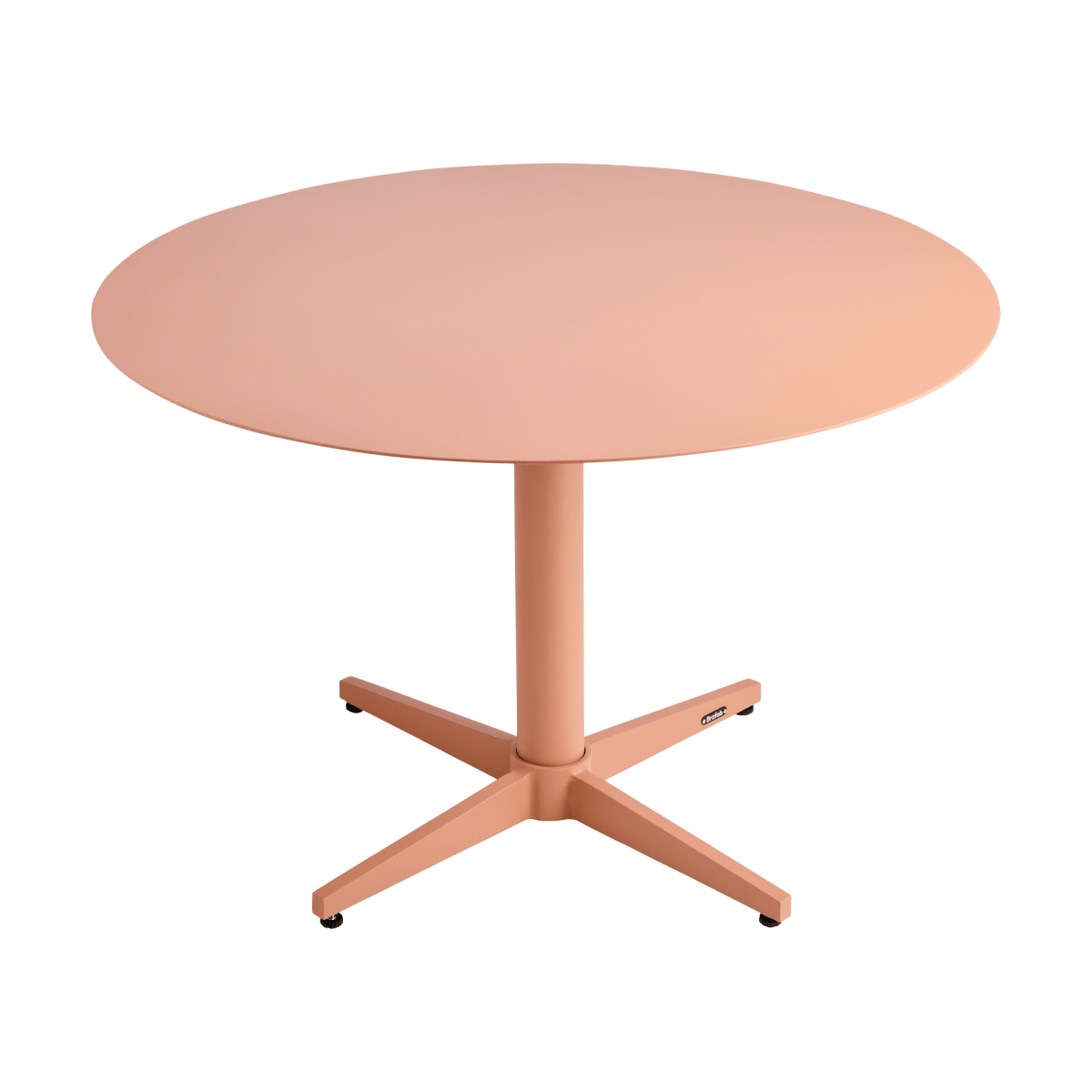 Brafab Mill soffbord Peach, Large 75 cm | Skandinavisk Design | Trädgårdsbord | Röd