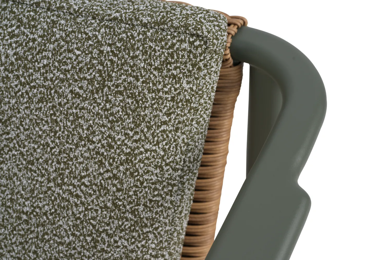 Motty fåtölj, Nordic green-teddy verde Brafab