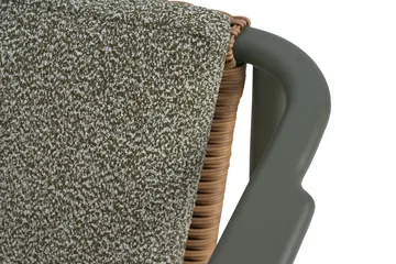 Motty fåtölj - Nordic green-teddy verde - Brafab