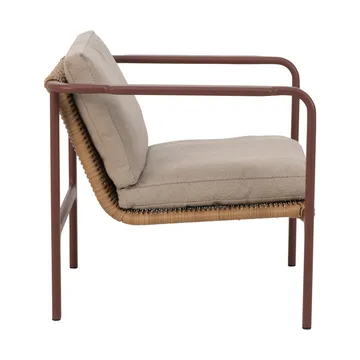 Motty fåtölj - Zin red-teddy beige - Brafab