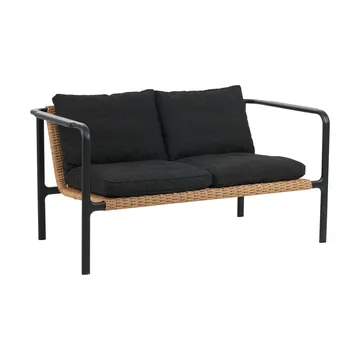Motty soffa - Svart-teddy black, 2-sits - Brafab
