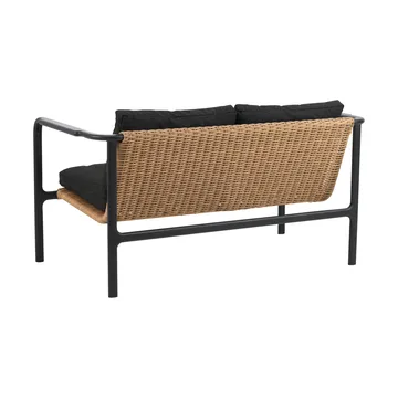 Motty soffa - Svart-teddy black, 2-sits - Brafab