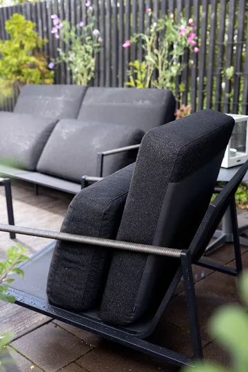 Naos soffa - Black-teddy black, 2,5-sits - Brafab