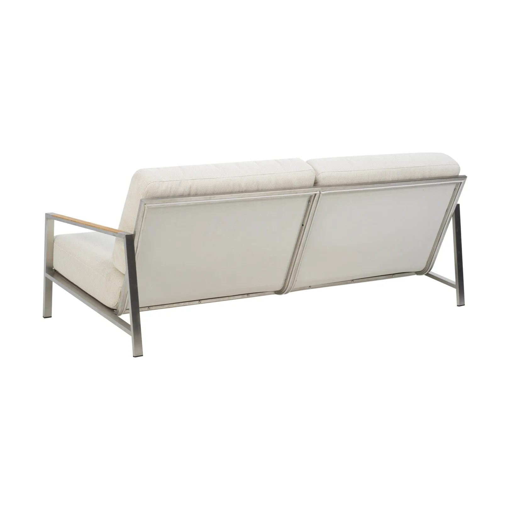 Naos soffa, Stainless Steel-dot beige, 2,5-sits Brafab