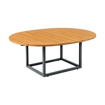 Olive soffbord - Antracit-bambu, 110x80 cm - Brafab