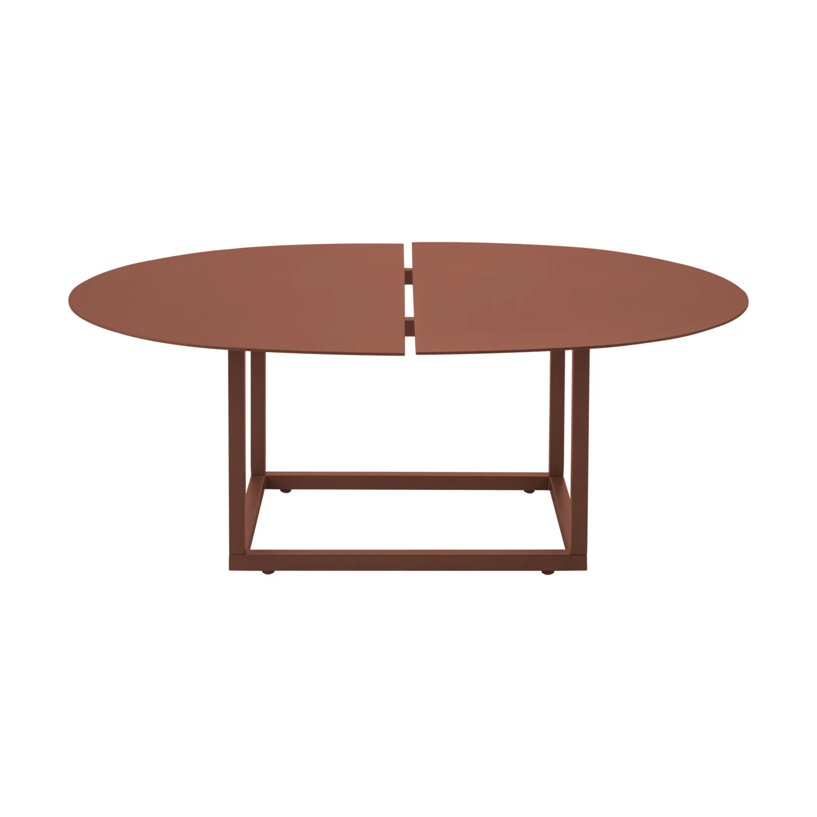 Olive soffbord, Zin red, 110x80 cm Brafab